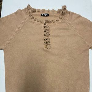 Tan sweater Size Medium